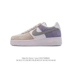 Nike Air Force 1 Low 07 Leather White Sneakers for Men and Women