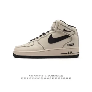 Nike Air Force 1 '07 Mid Sneaker with Velcro Strap