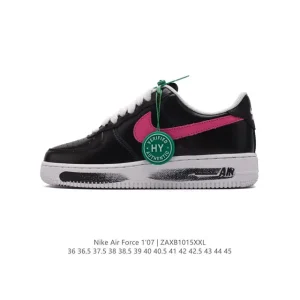 Nike Air Force 1 Low Fj4170 White Leather Sneakers with Air Cushion