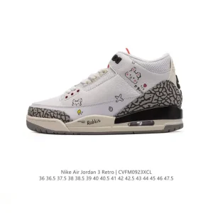 Jordan Air 3 Retro SE Men's Basketball Shoes White