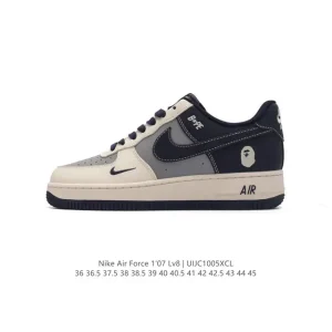 Bape x Nike Air Force 1 '07 Low Bape Camo Sneaker