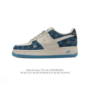 Gucci Air Force 1 Low Sneaker with Air Cushion Sole