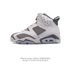 Jordan AJ6 Retro Low PSG Paris Saint-Germain Soccer Inspired Sneakers