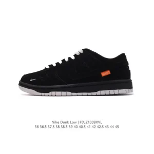 Nike Dunk Low Gicci Collaboration Vintage Leather Sneakers