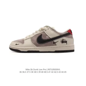 Nike SB Dunk Low Pro Double Swoosh Skateboarding Shoes