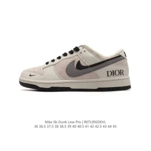 Nike SB Dunk Low Pro Double Swoosh Vintage Skate Shoes