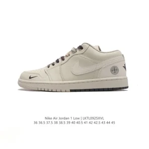 Jordan Air 1 Low Retro Classic Leather Basketball Shoes