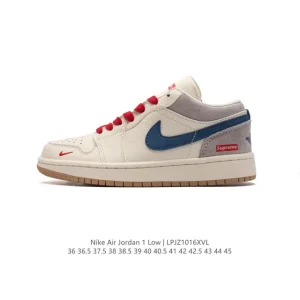 Jordan AJ1 Low Retro Classic Leather Basketball Shoes