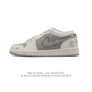 Jordan AJ1 Low Retro Classic Leather Basketball Shoes