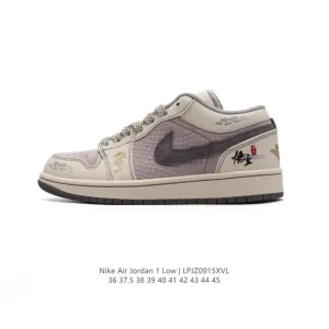 Jordan AJ1 Low Retro Classic Leather Basketball Shoes SJ9950