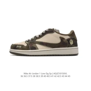 Nike Air Jordan 1 Low OG SP Military Blue Reverse Swoosh