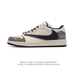 Nike Air Jordan 1 Low OG SP Military Blue Reverse Swoosh