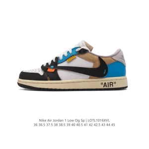 Nike Air Jordan 1 Low OG SP Military Blue Reverse Swoosh