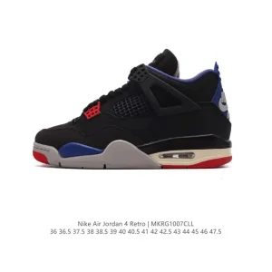 Jordan Air 4 Retro OG Black Cement Men's Basketball Shoes FV5029-003