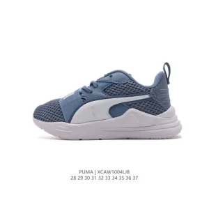 Puma Kids Low-Top Comfortable Running Shoes for Boys and Girls