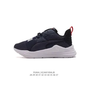 Puma Kids Low-Top Comfortable Sneakers for Boys and Girls