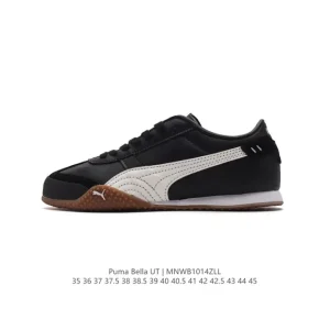 Puma Bella Ut Leather Low Top Lifestyle Shoes with Softfoam+