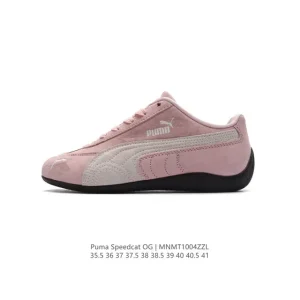 Puma Speedcat Og Retro Racing Sneakers Low Profile Thin Sole Suede