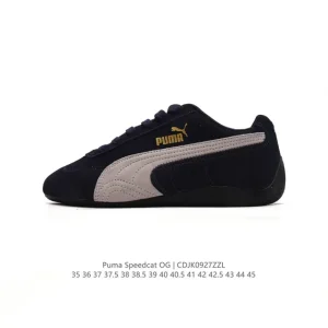 Puma Speedcat OG Low Top Retro Racing Sneakers