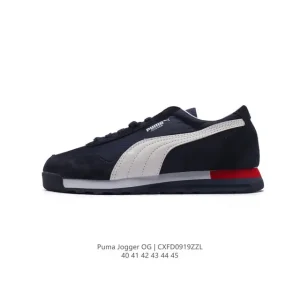 Puma Jogger OG Leather Sneakers for Men Casual Campus Shoes