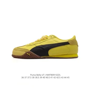Puma Bella Ut Lifestyle Shoes Leather Low Cut Softfoam+ Rubber Sole