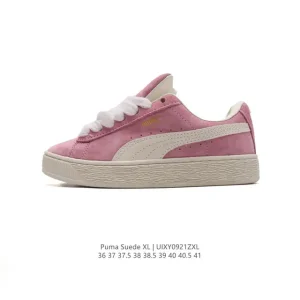 PUMA Suede XL Low Top Retro Lightweight Breathable Sneakers for Women