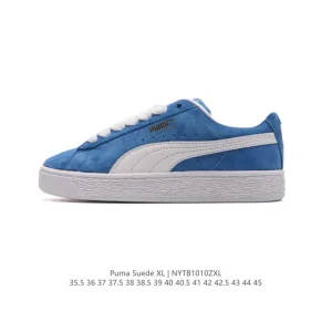 PUMA Suede XL Low-Top Retro Casual Sneakers with Thick Sole