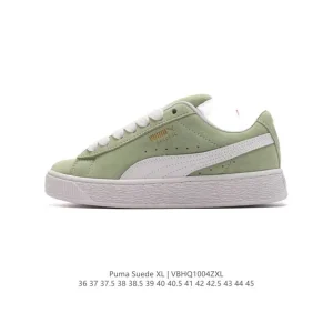 PUMA Suede XL Low-Top Retro Casual Sneakers with Thick Sole