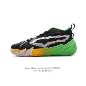 Puma Clyde Hardwood Retro Low-Top Basketball Shoes for Men