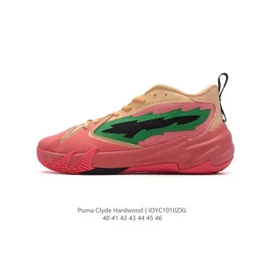 Puma Clyde Hardwood Retro Low-Top Basketball Shoes for Men
