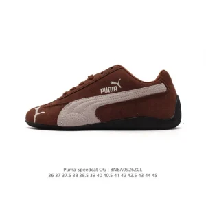 Puma Speedcat OG Low Profile Racing Sneakers Vintage Suede