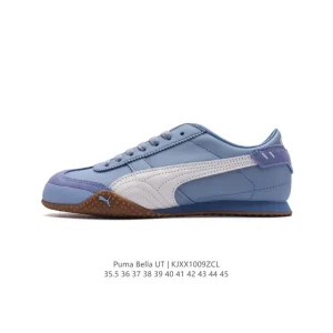 Puma Bella Ut Low Top Leather Lifestyle Shoes with Softfoam+ Comfort