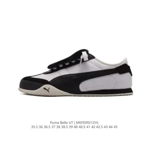 Puma Bella Ut Leather Low Top Lifestyle Shoes with Softfoam Comfort