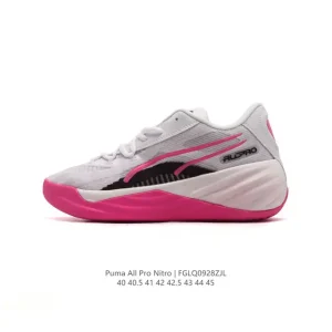 Puma All-Pro Nitro Clyde's Closet Retro Low-Top Basketball Shoes for Men