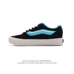 Vans Knu Skool Vr3 Lx Leopard Print Canvas Skate Shoes