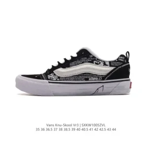 Vans Knu Skool Vr3 Lx Leopard Print Chunky Sneakers