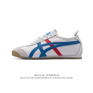 ASICS Onitsuka Tiger Mexico 66 Classic Leather Retro Sneakers