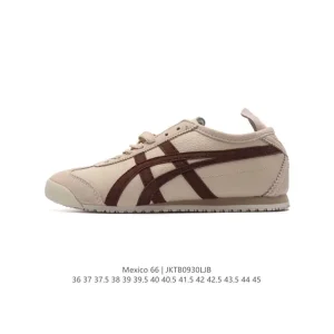 ASICS Onitsuka Tiger Mexico 66 Classic Retro Leather Sneakers