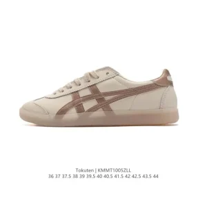 ASICS Tokuten Unisex Retro Leather Sneakers for Men and Women