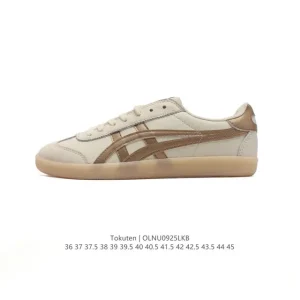ASICS Tokuten Men's Women's Retro Running Shoes Vintage Style Leather Sneakers