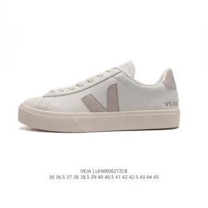 Veja Esplar Low-Top White Leather Sneakers for Men and Women