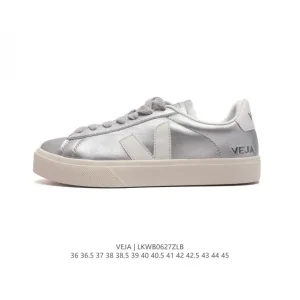 Veja Esplar Low-Top White Leather Sneakers for Men and Women
