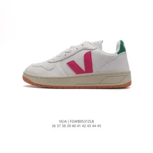 Veja Esplar White Leather Sneakers for Men and Women