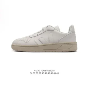 Veja Esplar White Leather Sneakers for Men and Women