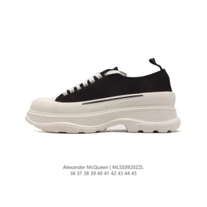 Alexander McQueen Sole Sneakers Low Top Platform White