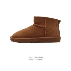 UGG Classic Mini Women's Winter Wool Boots Waterproof Flat Sole