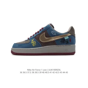 Nike Air Force 1 Low Black Myth Wukong Dragon Cloud Custom Sneakers