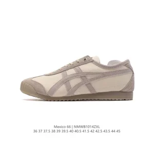ASICS Onitsuka Tiger Mexico 66 Classic Leather Retro Sneakers