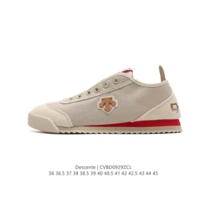 Descente Chrono Retro Canvas Sneakers for Men and Women
