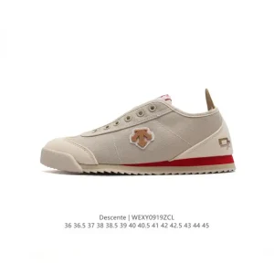 Descente Chron Classic Retro Canvas Sneakers for Men and Women